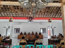 FORKOMPIMKAP SEMANU ADAKAN RAKOR LINTAS SEKTORAL DI KALURAHAN CANDIREJO